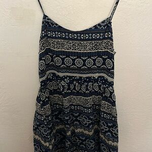 Forever 21 pattern small mini dress.